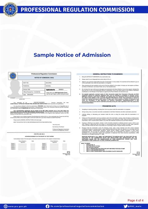 noa meaning prc|How to apply for the PRC Board Exam online for .